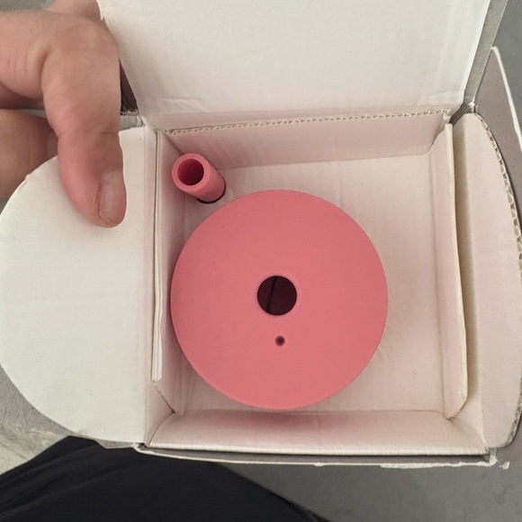 NWT Bink Rare Beauty Pink Glass  Water Bottle set - Picture 6 of 6